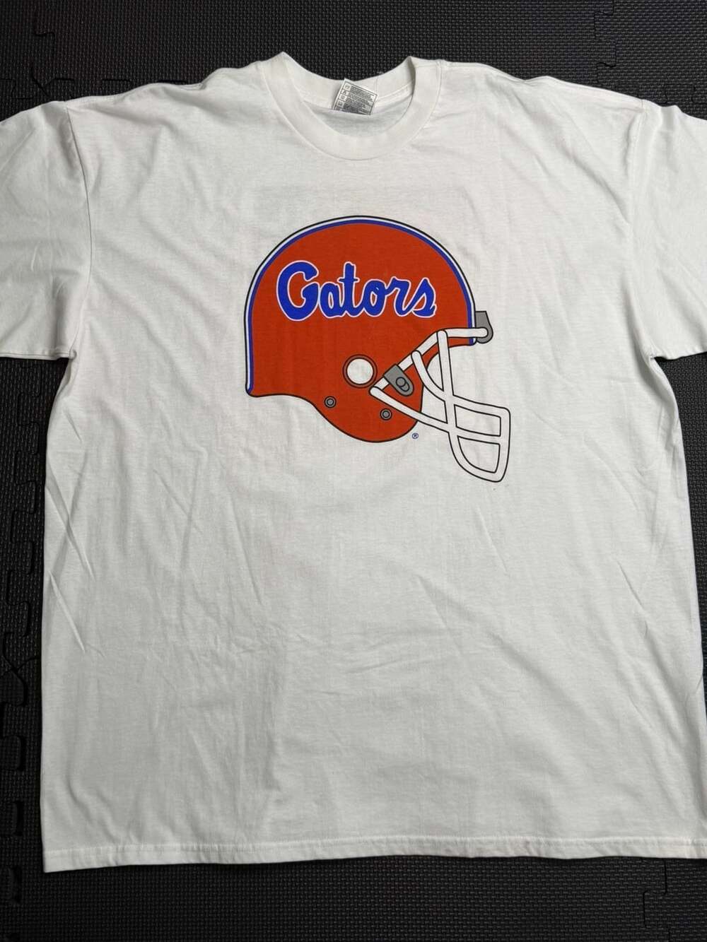 Nike Florida Gators Team Sports Football Helmet T-Shirt XXL White